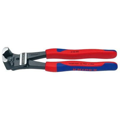 Knipex 61 02 200 – Pinza tagliabulloni ad alta leva, 200 mm