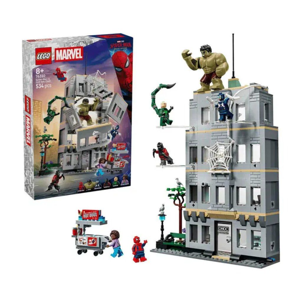 LEGO Marvel Spider-Man contro Hulk – Set da 534 pezzi LEGO Marvel Spider-Man contro Hulk – Set da 534 pezzi