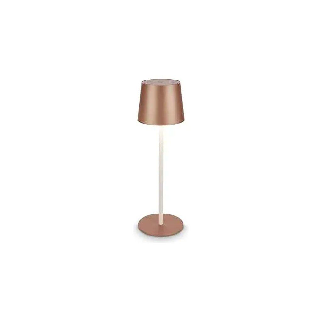 Briloner BT10034 Lampada da Tavolo LED Ricaricabile Color Caffè