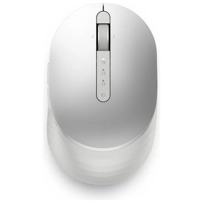 DELL Mouse wireless ricaricabile Dell Premier MS7421W, Bluetooth 5.0, 1600 DPI, platino argento