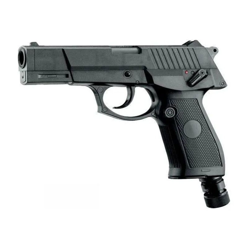 DEFENCE SYSTEM Concorde Defender DeLuxe Set – Pistola CO₂ calibro .50, 7 colpi, nera