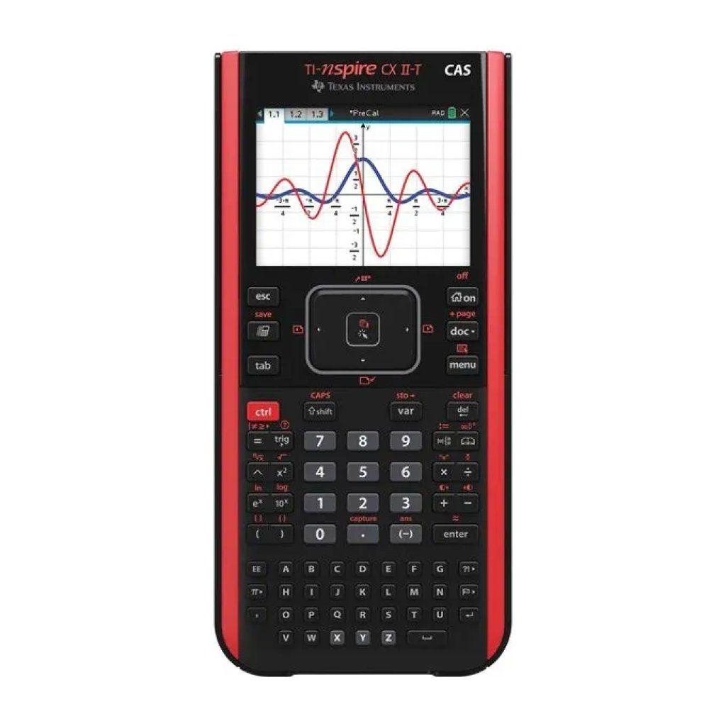 Texas Instruments TI-Nspire CX II-T Calcolatrice Grafica con CAS, Nero, Lingua Italiana Texas Instruments TI-Nspire CX II-T Calcolatrice Grafica con CAS, Nero, Lingua Italiana