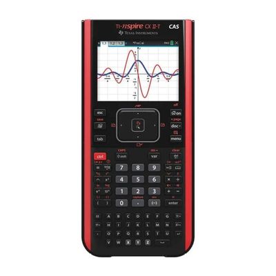 Texas Instruments TI-Nspire CX II-T Calcolatrice Grafica con CAS, Nero, Lingua Italiana