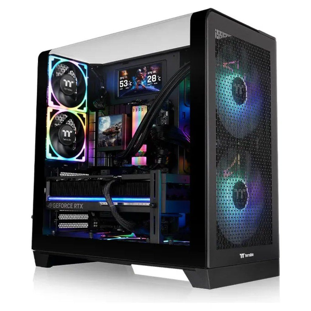 Thermaltake View 390 Air – Case Midi-Tower Gaming Nero