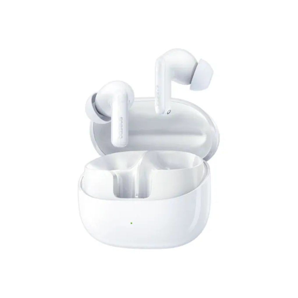 Baseus Bass BP1 Auricolari True Wireless ANC Bluetooth 6.0, IP55, Bianchi