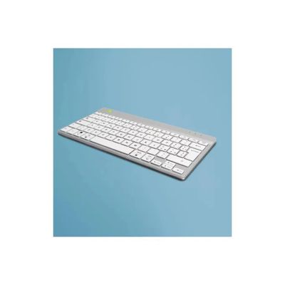 R-Go Tools Compact Break – Tastiera Wireless Bluetooth, QWERTY Italiano, Bianca R-Go Tools Compact Break – Tastiera Wireless Bluetooth, QWERTY Italiano, Bianca