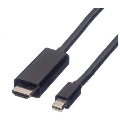 VALUE 11.99.5797 Cavo Mini DisplayPort UHDTV 4K, 3 m, Nero