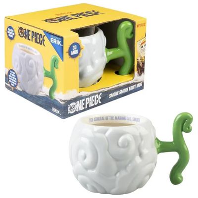 GRUPO ERIK Tazza 3D One Piece Frutto Smoke Smoke 600 ml in Ceramica GRUPO ERIK Tazza 3D One Piece Frutto Smoke Smoke 600 ml in Ceramica