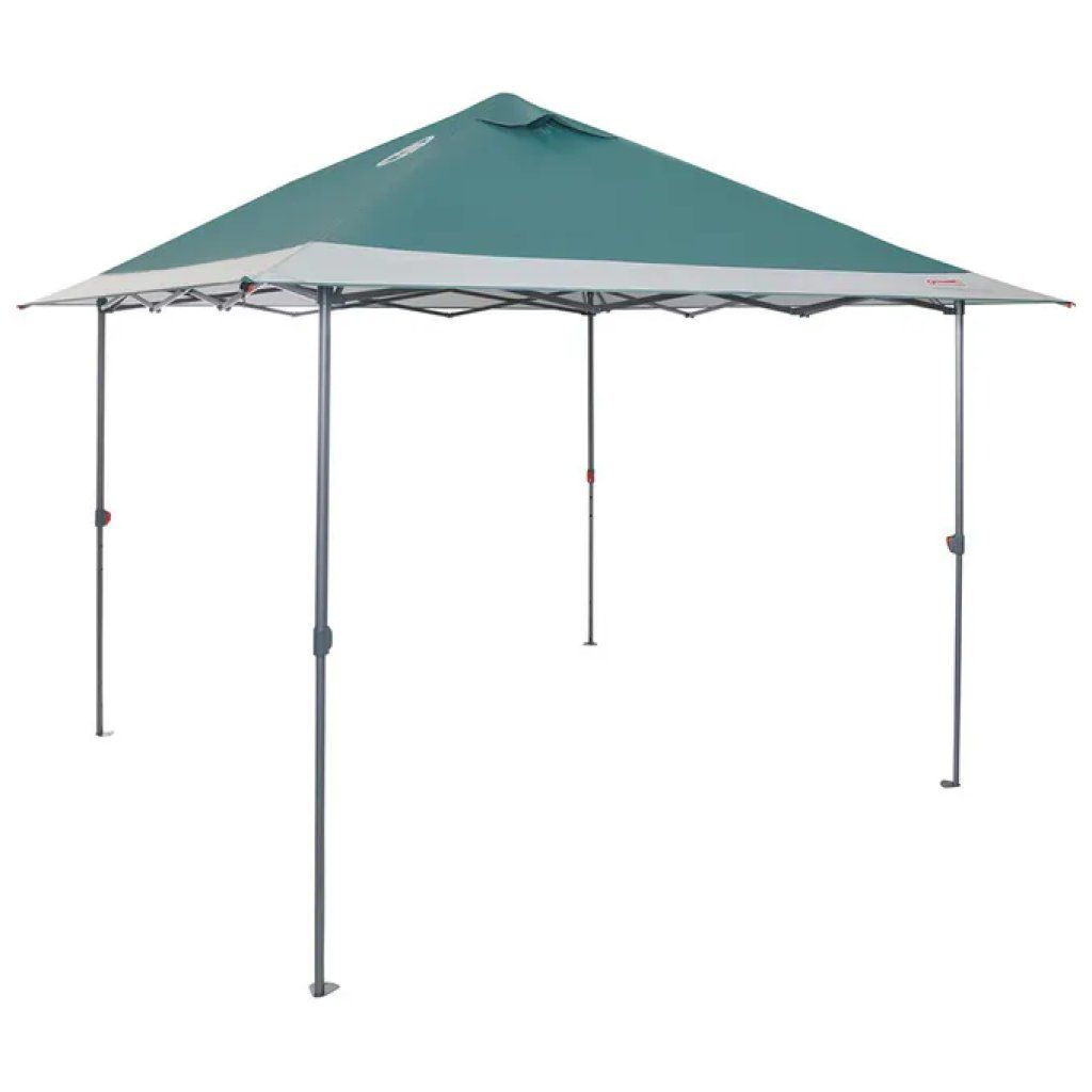 Coleman FastPitch OnePush Shelter M Gazebo 3 x 3 m Turchese e Grigio