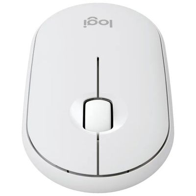 Logitech Pebble 2 M350s Mouse Bluetooth Ambidestro 4000 DPI – Offwhite