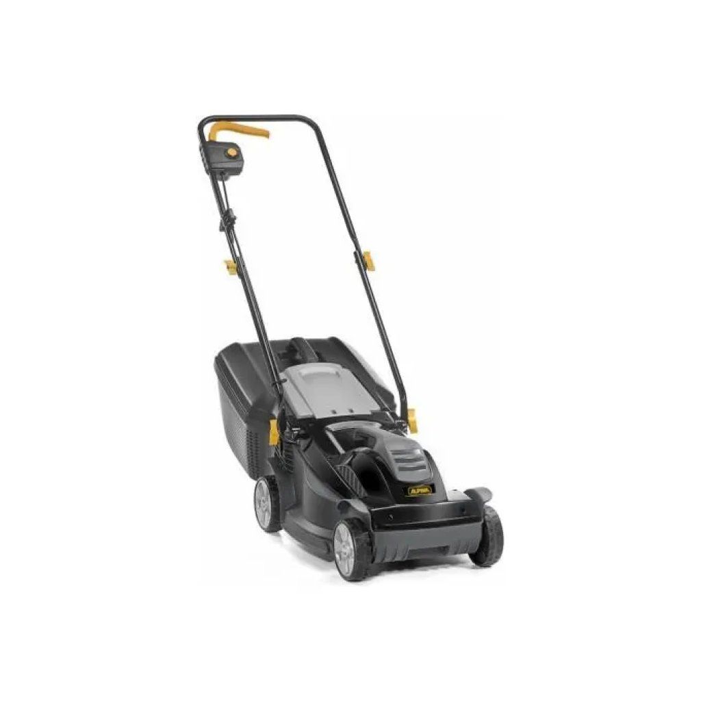 Alpina BL 380 E Tagliaerba Elettrico 1400 W, Taglio 38 cm, Sacco 40 L