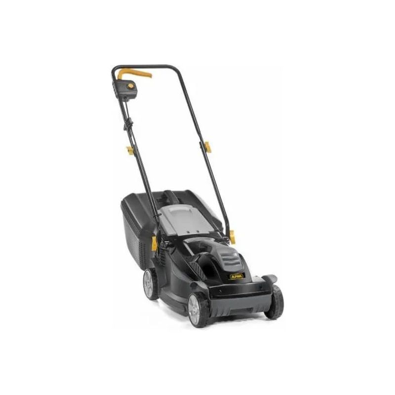 Alpina BL 380 E Tagliaerba Elettrico 1400 W, Taglio 38 cm, Sacco 40 L