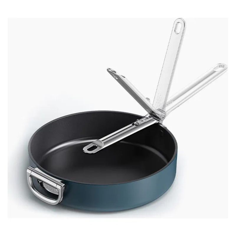 Joseph Joseph Space 45042 – Padella da 28 cm con manico pieghevole, blu Joseph Joseph Space 45042 – Padella da 28 cm con manico pieghevole, blu