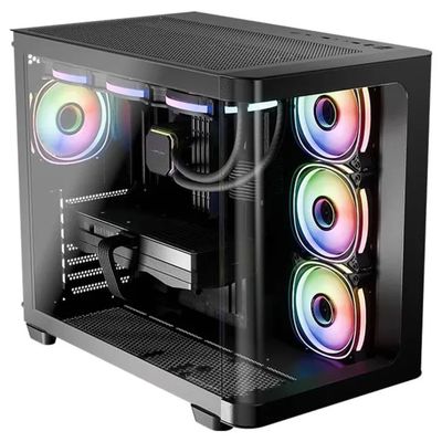 LC-Power 8001B Pro-Storm Dark Case Gaming Midi Tower Nero