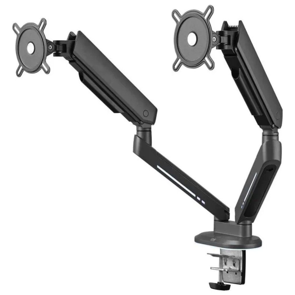 One For All DM8210 Supporto da Scrivania per Monitor e TV 21–45'', Nero