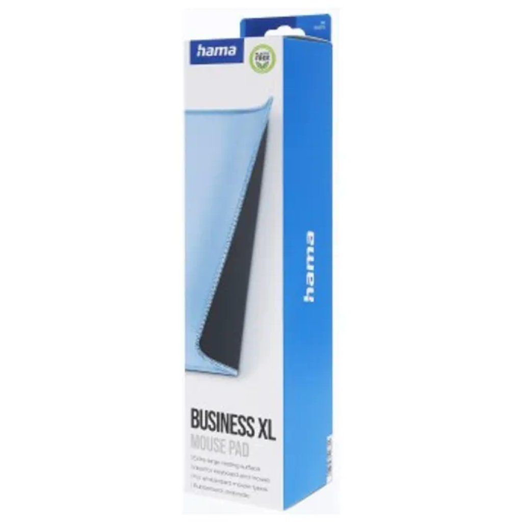 Hama Business XL 00126877 – Tappetino Mouse Nero 70 x 30 cm