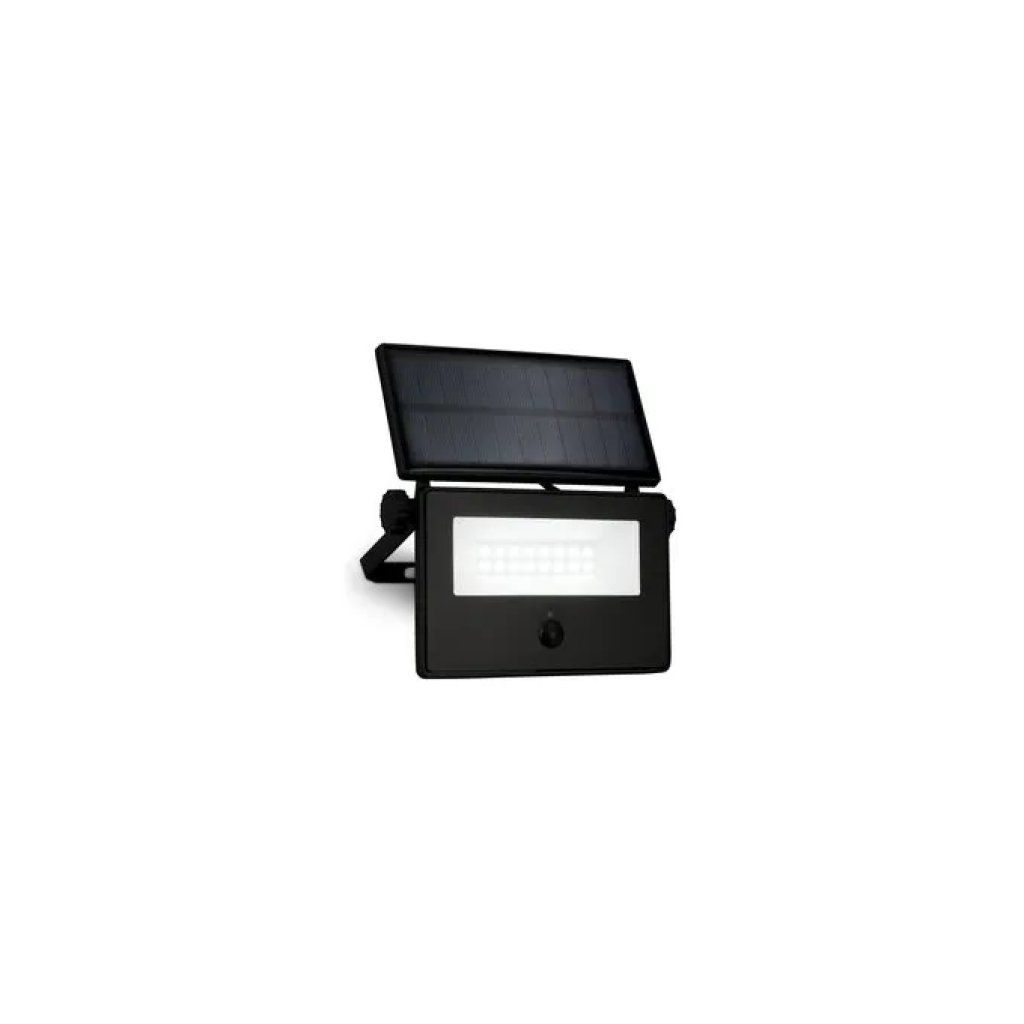 Briloner BT10029 Applique Solare LED Nera con Sensore 6 W