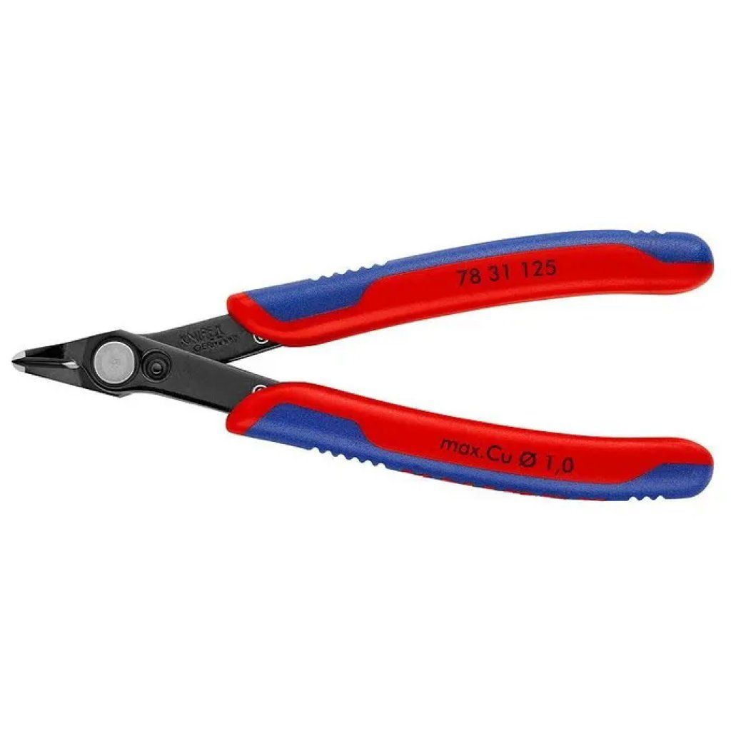 KNIPEX Electronic Super Knips 78 31 125 – Tronchese di precisione 125 mm