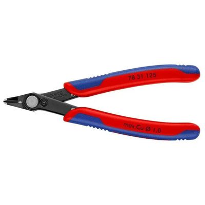 KNIPEX Electronic Super Knips 78 31 125 – Tronchese di precisione 125 mm