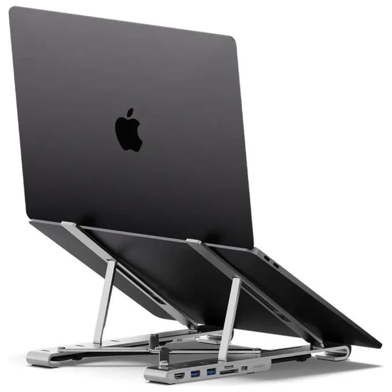 Cygnett Unite Hub USB-C 7 in 1 con Supporto Pieghevole per Laptop