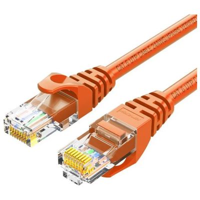 Hikvision Cavo Ethernet Cat.6 U/UTP RJ45, 1 m, Arancione