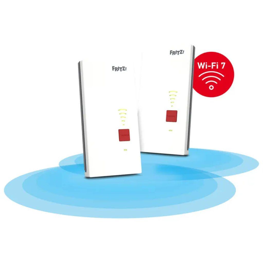 FRITZ! Mesh Set 2700 Wi-Fi 7 Dual-Band, confezione da 2 ripetitori