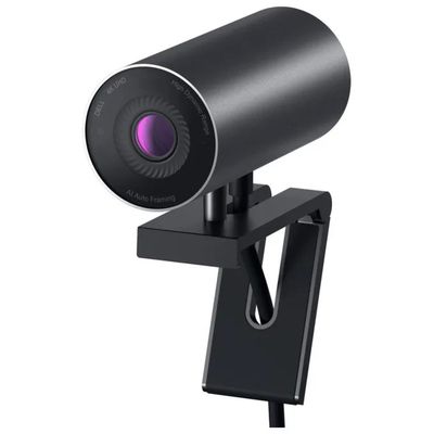 Dell UltraSharp WB7022 Webcam 4K UHD con HDR e AI Auto Framing, nera Dell UltraSharp WB7022 Webcam 4K UHD con HDR e AI Auto Framing, nera