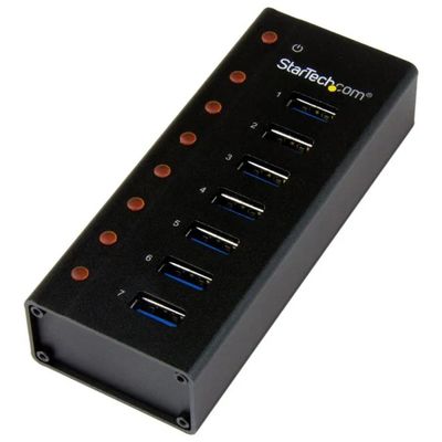 StarTech.com ST7300U3M Hub USB 3.0 a 7 porte con alimentatore