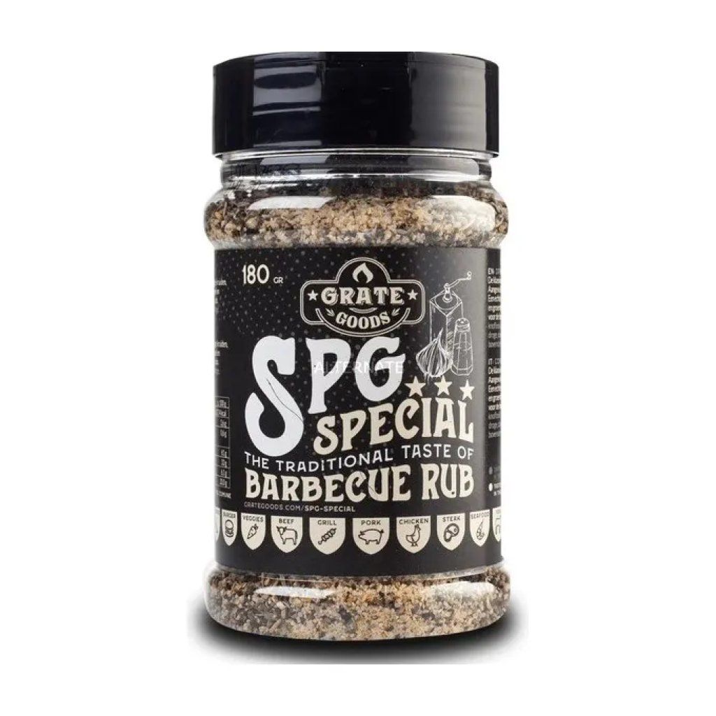 CHAR-BROIL Grate Goods SPG Special Rub Barbecue Sale, Pepe e Aglio 180 g
