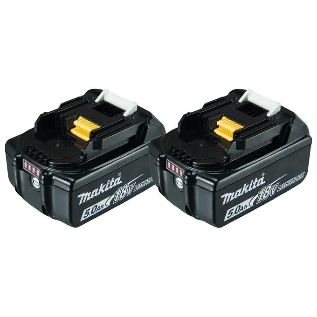Makita BL1850B Set 2 Batterie Li-Ion 18V 5,0Ah LXT
