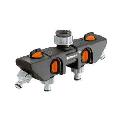 Gardena 8194-20 Distributore a 4 vie per rubinetto