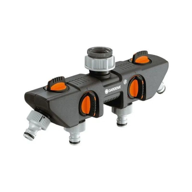 Gardena 8194-20 Distributore a 4 vie per rubinetto