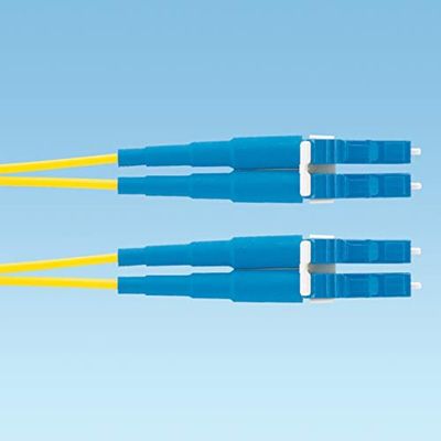 Panduit Cavo Patch Fibra Ottica OS2 LC-LC 2 Fibre, Giallo, 5 m