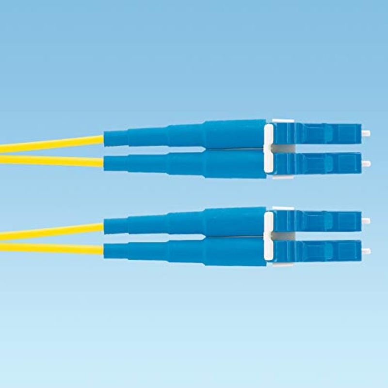 Panduit Cavo Patch Fibra Ottica OS2 LC-LC 2 Fibre, Giallo, 5 m