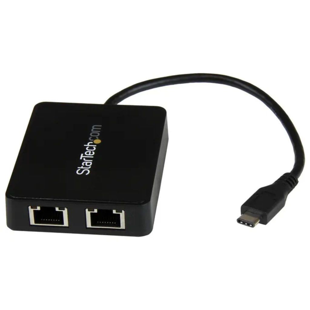StarTech.com US1GC301AU2R – Adattatore USB-C con doppia Ethernet Gigabit e porta USB-A StarTech.com US1GC301AU2R – Adattatore USB-C con doppia Ethernet Gigabit e porta USB-A