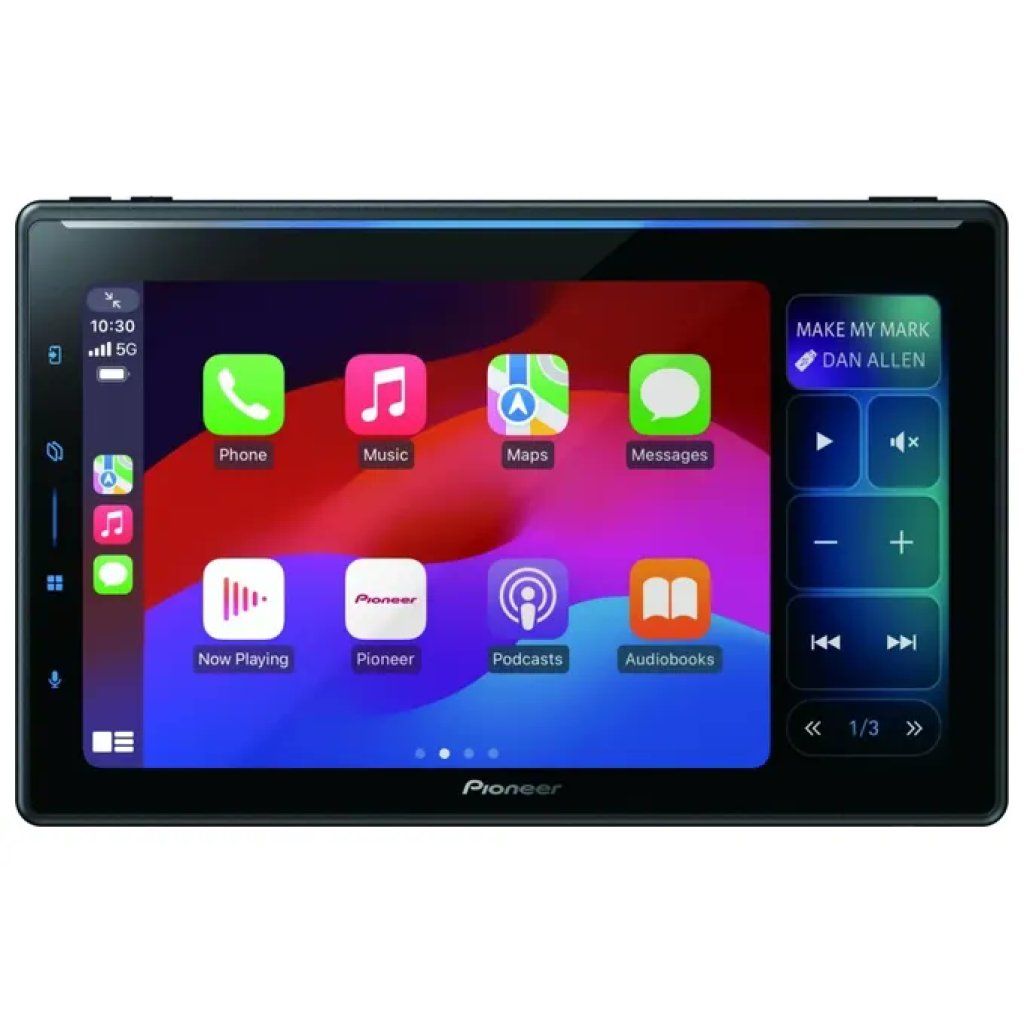 Pioneer SPH-EVO107DAB-UNI – Unità multimediale HD da 10,1″ con CarPlay e Android Auto wireless