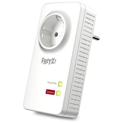 FRITZ! Powerline 1220E – Adattatore Powerline 1200 Mbit/s con 2 porte Gigabit LAN FRITZ! Powerline 1220E – Adattatore Powerline 1200 Mbit/s con 2 porte Gigabit LAN