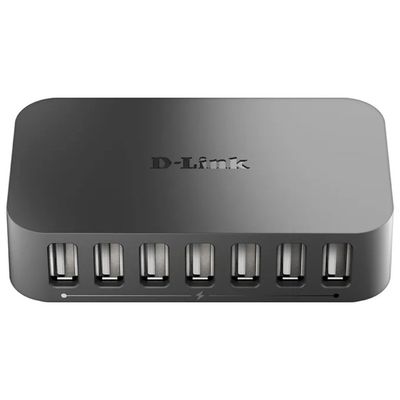 D-Link DUB-H7-B Hub USB 2.0 a 7 porte, nero D-Link DUB-H7-B Hub USB 2.0 a 7 porte, nero