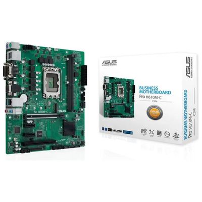 ASUS PRO H610M-C CSM Scheda Madre mATX LGA1700 DDR5 ASUS PRO H610M-C CSM Scheda Madre mATX LGA1700 DDR5