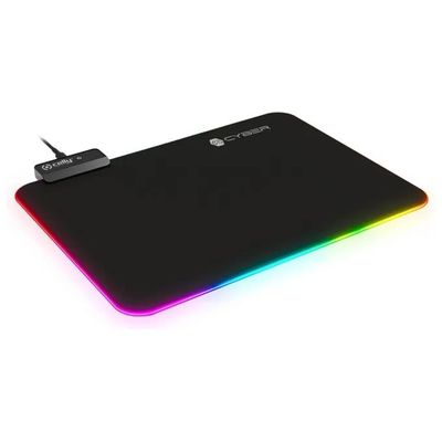 Celly Cyberpad – Tappetino Mouse Gaming RGB Nero Celly Cyberpad – Tappetino Mouse Gaming RGB Nero