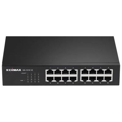 Edimax GS-1016 V2 Switch Gigabit non gestito a 16 porte Edimax GS-1016 V2 Switch Gigabit non gestito a 16 porte