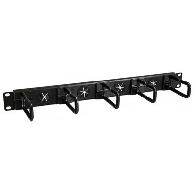 StarTech.com Pannello Gestione Cavi 1U per Rack 19" con 5 Ganci D-Ring