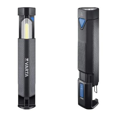 VARTA Work Flex Telescope Torcia LED con 4 pile AA