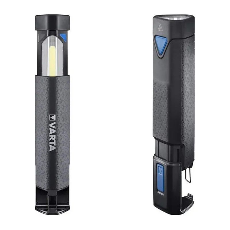VARTA Work Flex Telescope Torcia LED con 4 pile AA