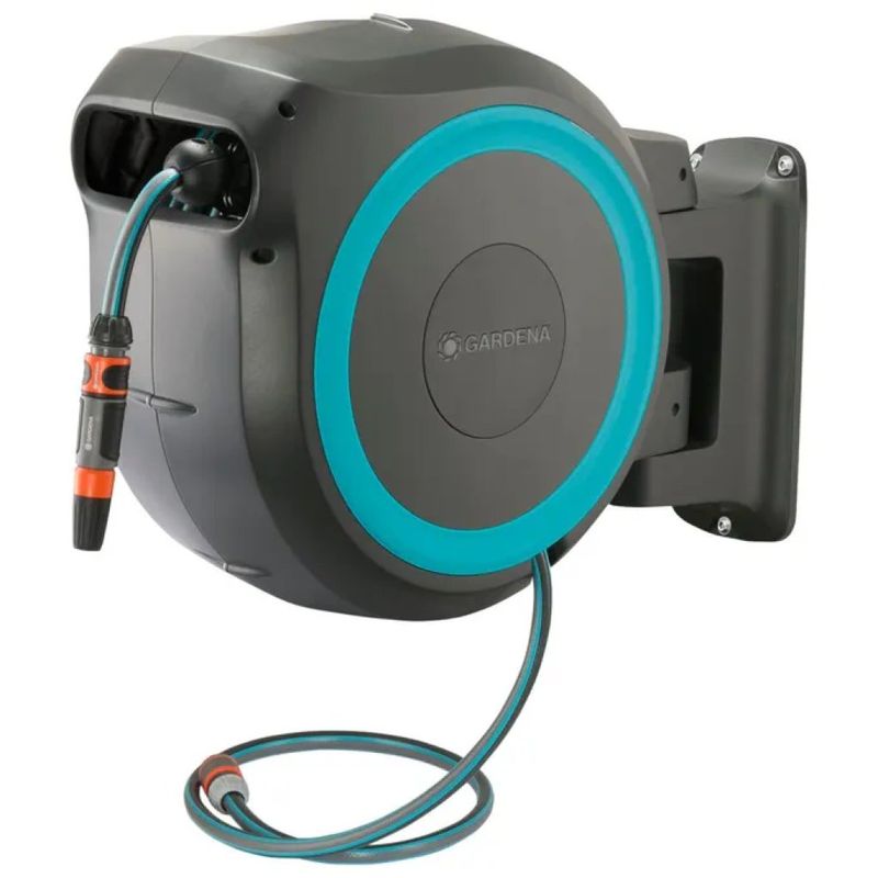 GARDENA RollUp L Avvolgitubo da Parete Automatico 30 m