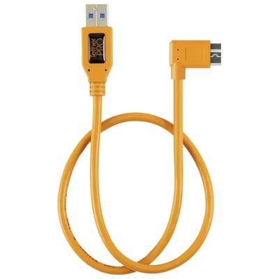Tether Tools Adattatore USB 3.0 angolare Micro-B, 50 cm