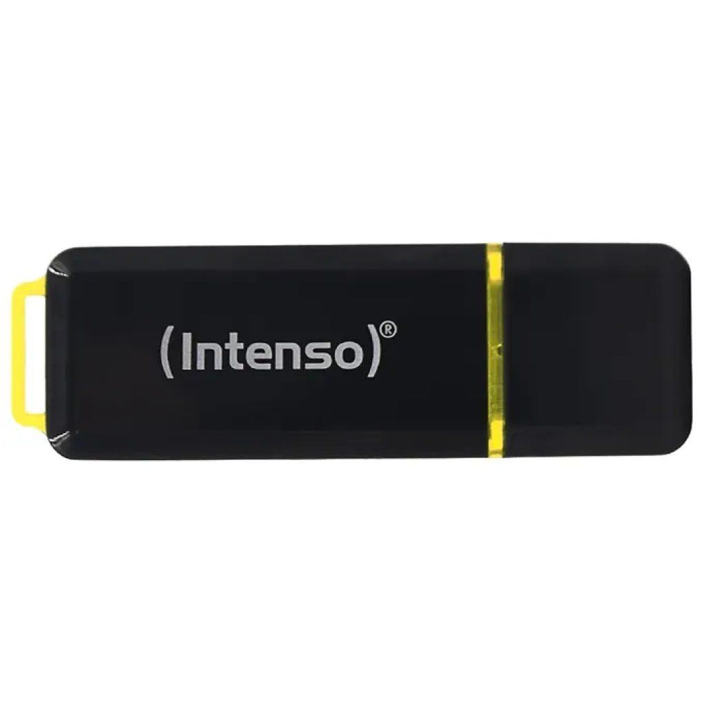 Intenso High Speed Line Chiavetta USB 128 GB, USB 3.2 Gen 1, Nero/Giallo Intenso High Speed Line Chiavetta USB 128 GB, USB 3.2 Gen 1, Nero/Giallo