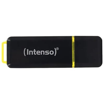Intenso High Speed Line Chiavetta USB 128 GB, USB 3.2 Gen 1, Nero/Giallo