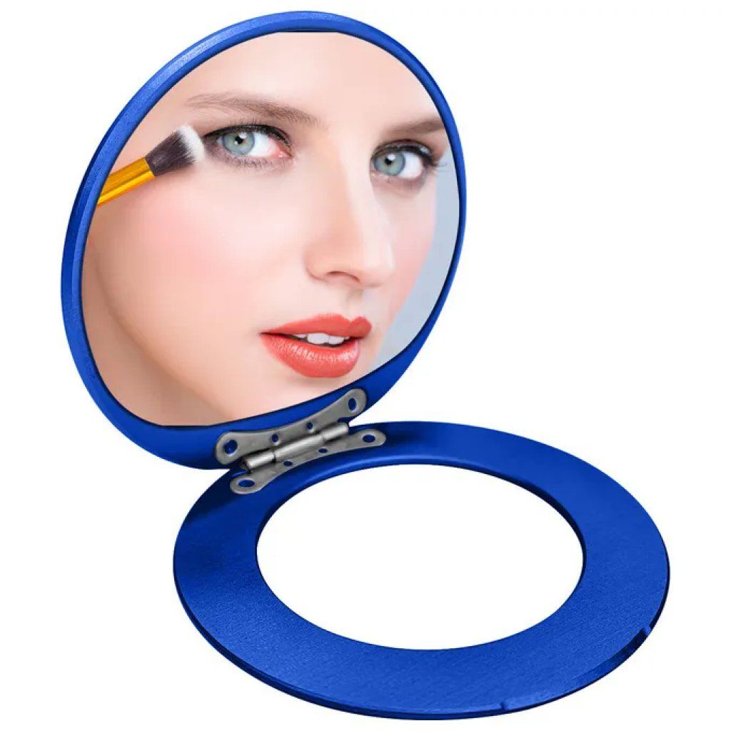 Celly Offset Collection – Specchio magnetico blu con stand regolabile Celly Offset Collection – Specchio magnetico blu con stand regolabile