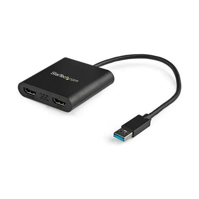 STARTECH.COM StarTech USB32HD2 Adattatore USB-A 3.0 a 2 HDMI, 4K 30 Hz e Full HD 60 Hz STARTECH.COM StarTech USB32HD2 Adattatore USB-A 3.0 a 2 HDMI, 4K 30 Hz e Full HD 60 Hz